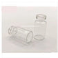 زجاجة من الزجاج الشفاف بحجم 3 جرام مع سدادة بلاستيك لون ابيض برطمانات صغيرة من الزجاج زجاجة التمنيات الصغيرة