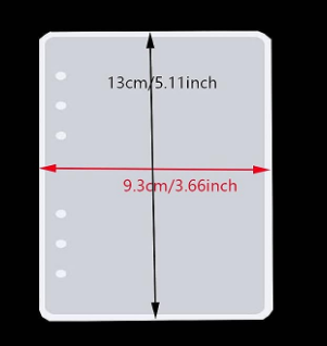 قالب سيليكون مستورد نوت بوك مقاس صغير 13*9سم